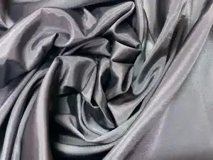 Taffetas gris reflets argenté en 1.45L