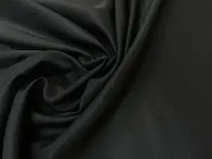 Tergal noir tissé chevron en 1.50L