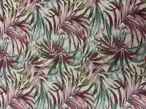 Jacquard motif Feuillage Abstrait en 1.40L