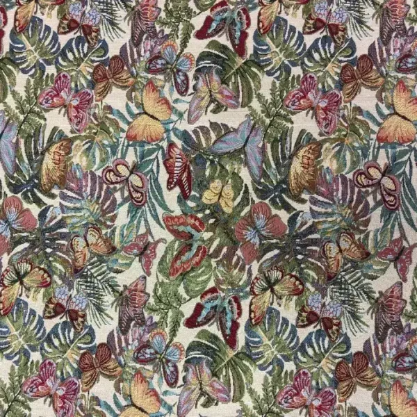 Jacquard motif papillon en 1.45L