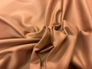 Gabardine de coton beige marron en 1.45L