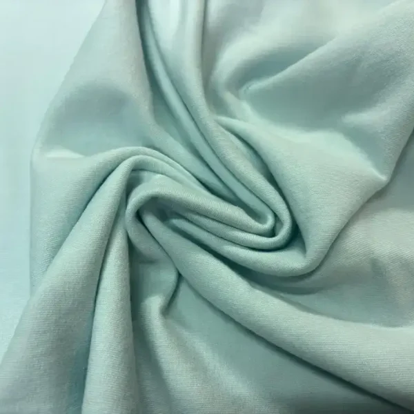 Molletonné bleu pastel en 1.40L