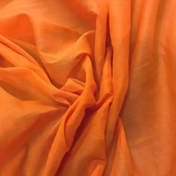 Voile de coton orange en 1.45L