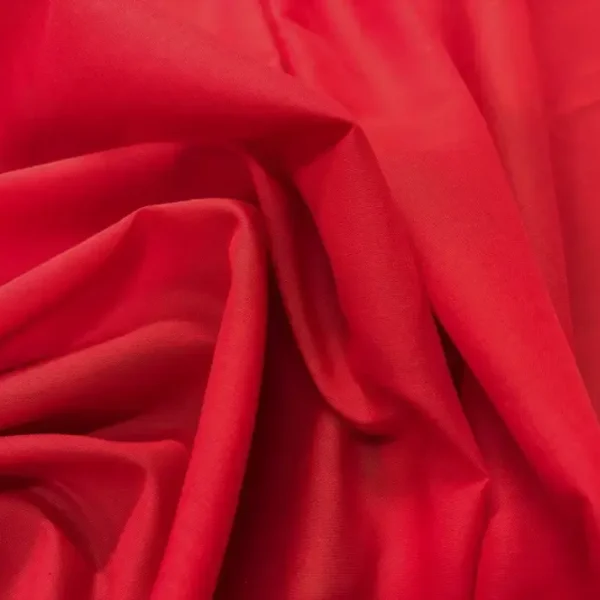 Voile de coton rouge en 1.45L