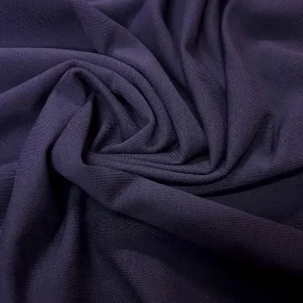 Molleton fin de coton violet en 1.40L