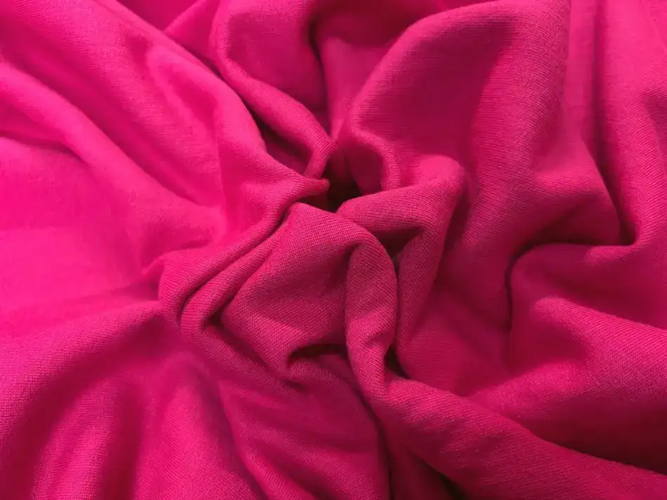 Molleton rose fushia au mètre