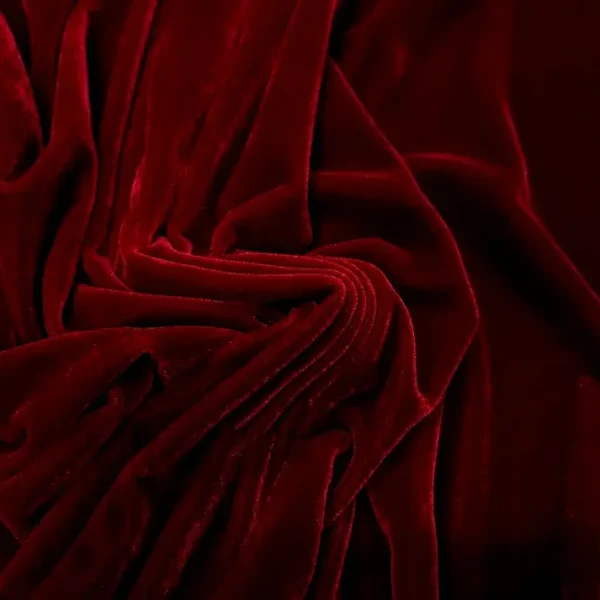Velours extensible rouge en 1.50L