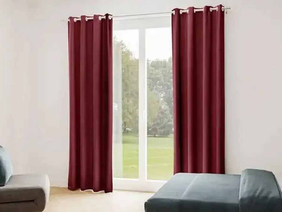rideaux en velours