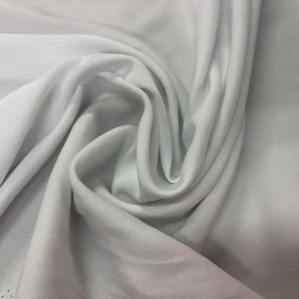 Gabardine de viscose blanc en 1.50L