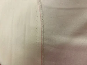 20m Gabardine de viscose crème en 1.50L