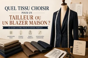 Quel tissu choisir pour un tailleur ou un blazer maison ?