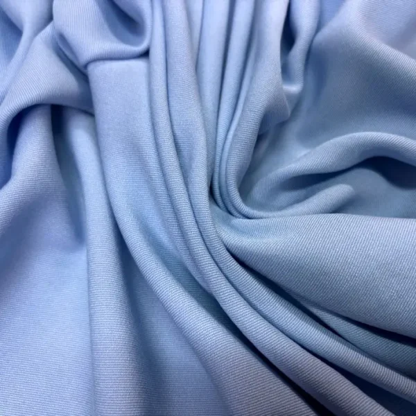 Gabardine de viscose bleu lavande clair en 1.50L