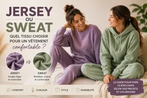 . Jersey ou sweat : quel tissu choisir pour un vêtement confortable ?