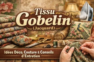 Tissu gobelin (jacquard) : idées déco, couture et conseils d’entretien